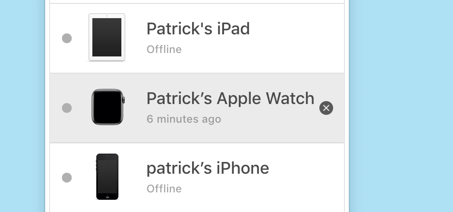 Unpair Apple Watch from computer